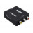 HDMI-> RCAx3 F / F, Pas (RCA-монитор) + Audio, Standart, черный