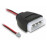 MoleX-> FanPower 2p M / F, для IDE FlashModul, HQ, черный