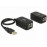 USB2.0 A M / F over RJ45, x1 60m Act USB-powered, HQ, черный