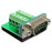 Terminalblock-> COM / DB9, / M 10pin Pitch = 3.81mm, Standart, зеленый