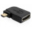 HDMI-> micro F / M, адаптер 90ёвбик Gold, Standart, черный