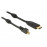 DisplayPort mini-> HDMI M / M 1.0m, (HDMI-монитор) Gold v1.2 4K Act, HQ, черный