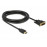 HDMI-> DVI M / M 3.0m, 18 + 1 Gold, HQ, черный