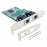 PCIe-> RJ45 GigaLAN, x1 + LowProfile Realtek, Standart