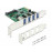 PCIe-> USB3.0 A, x4 ext + PowerSATA + LowProfile, Standart