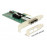 PCIe-> SFP-slot, 2xGigaLAN + LowProfile, Standart