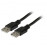 USB2.0 A M / M 1.5m, AWG24 + 28 2xShielded D = 4.5mm Cu, HQ, черный