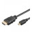 HDMI-> micro M / M 1.5m, HS + HEC D = 4.2mm Gold 3D 4K ARC, Standart, черный