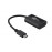 USB-C-> VGA HD15 M / F, (USB3.1) 0.20m Passive Gold, HQ, черный
