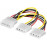 MoleX 1x2 M / F Splitter, 0.15m 4pin Y-form, Standart