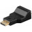 DisplayPort-> VGA HD15 M / F, (VGA-монитор) адаптер Gold, HQ, черный