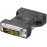 DVI-> VGA HD15 M / F, адаптер прямой 24 + 5 Nickel, Standart, черный