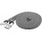 USB2.0 A-> microB M / M 2.0m, AWG28 2xShielded плоский BW Cu, Standart, черно