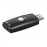 USB2.0 A-> Jack 3.5mm 3pinx2 M / F, SoundCard адаптер 5.1 In / Out, HQ, черный