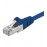 RJ45 SFTP5e 1.5m, patch AWG26 / 7 D = 5.5mm 2xS Gold, HQ, синий