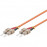 FiberOptic SC 0.5m, M = 50/125 Multimode Duplex OM2, Standart, оранжевый