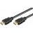 HDMI M / M 2.0m, HS + HEC + ARC D = 5.5mm 3D 4K Gold, Standart, черный