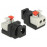 Terminalblock-> Jack DC, / F DC = 2.1x5.5mm Pitch = 5.0mm Push, Standart, черный