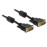 DVI M / M 10.0m, 24 + 1 D = 7.3mm Ferrite Gold, HQ, черный