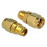 RF: RP-SMA / F fPE-> SMA / MfPI F / M, 50 Ohm D = 9.0mm Gold, Standart, золотистый