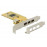 PCIe-> FireWire 6p, x4 (3ext + 1int) LSI + LowProfile, Standart