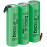 Аккумулятор, AAx3 2100mAh х1шт NiMH Industri, HQ, зеленый