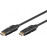 HDMI M / M 3.0m, HS + HEC + ARC D = 6.5mm 4K Rotatable, HQ, черный