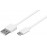 USB-C-> 2.0A M / M 1.0m, (USB2.0) 3xShield AWG28 D = 3.0mm, HQ, белый