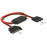 SATA 15p M / M,> SATA 15p 18AWG 0.3m, HQ, черный