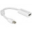 DisplayPort mini-> HDMI M / F, (HDMI-монитор) 0.12m Ferrite, HQ, белый