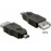 USB2.0 A-> microB F / M, адаптер OTG, Standart, черный