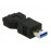 USB3.0 A-> Pinheader, M / F адаптер, Standart, черный