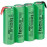 Аккумулятор, AAx4 2100mAh х1шт NiMH Industri, HQ, зеленый