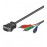 VGA HD15-> RGB M / M, 2.0m D = 7.0mm (RGB монитор), Standart, черный