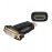 HDMI-> DVI M / F, DVI 24 + 1 Gold, HQ, черный