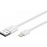 USB2.0 A-> Lightning M / M 3.0m, MFi 8pin Silver-Contact, HQ, белый