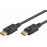DisplayPort M / M 1.0m, 8K v1.3 / 1.4 D = 6.0mm 2xS Gold Cu, HQ, черный