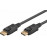 DisplayPort M / M 2.0m, 8K v1.3 / 1.4 D = 6.0mm 2xS Gold Cu, HQ, черный