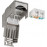 FreeEnd-> RJ45 STP6a, коннектор Keystone SNAP-IN 500MHz, HQ, серый