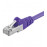 RJ45 FTP5e 0.25m, patch AWG26 Gold, HQ, фиолетовый