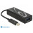 DisplayPort mini-> USB3.0 A M / F, (Thunderbolt) Asmedia 0.15m, Standart, черный