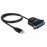 USB2.0 A-> LPT C36 M / M, 0.8m SPP / EPP / ECP, HQ, серый