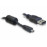 USB2.0 A-> mini 8p M / M, 1.5m AWG28 D = 3.5mm Ferrite, Standart, черный