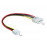 MoleX-> FDDpower M / F, x1 0.24m Floppy AWG18 4p, HQ