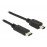 USB-C-> 2.0mini 5p M / M 0.5m, (USB2.0) Host-Type-C D = 3.0mm, HQ, черный