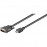 HDMI-> DVI M / M 2.0m, 18 + 1 D = 5.5mm Nickel, Standart, черный