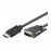 DisplayPort-> DVI M / M 2.0m, (DVI-монитор) 24 + 1 TFT D = 6.0mm, HQ, черный