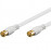 RF: F M / M 5.0m, Quick 2xShielded D = 5.3mm Gold, HQ, белый