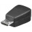 USB2.0 mini 5p-> microB F / M, адаптер, Standart, черный