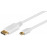 DisplayPort-> mini M / M 1.8m, D = 5.0mm v1.2 Gold, HQ, белый